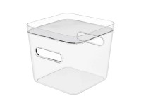 SmartStore Veko Compact Square priehľadné 20 x 20 x 2,5 cm