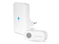 Elektrobock Zvonček bezdrôtový sieťový BZ29 s bezbatériovým tlačidlom