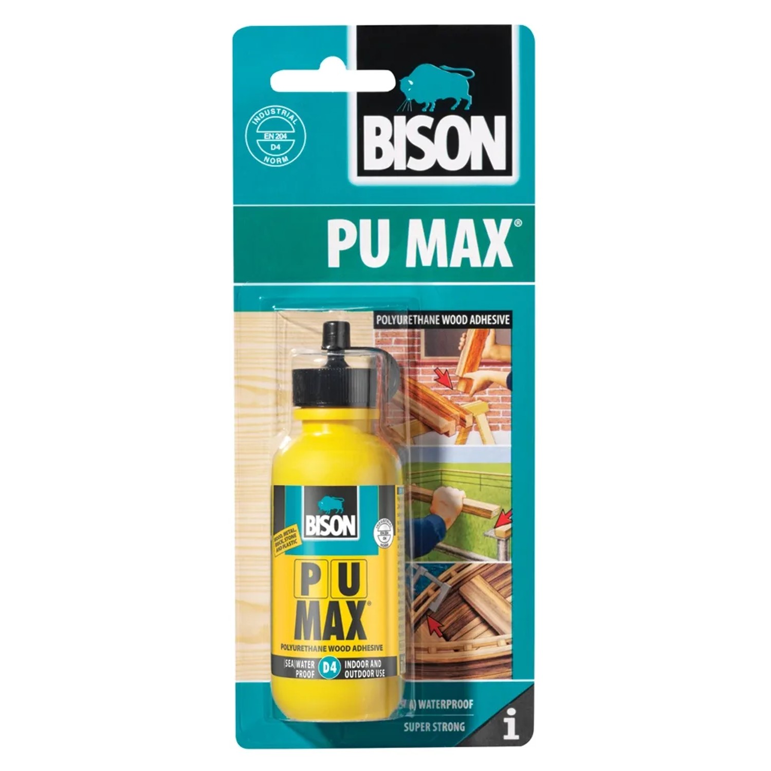 E-shop BISON Lepidlo na drevo PU MAX, 75 g