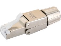 Schwaiger Kovový sieťový konektor CAT7/CAT6A, 1xRJ45