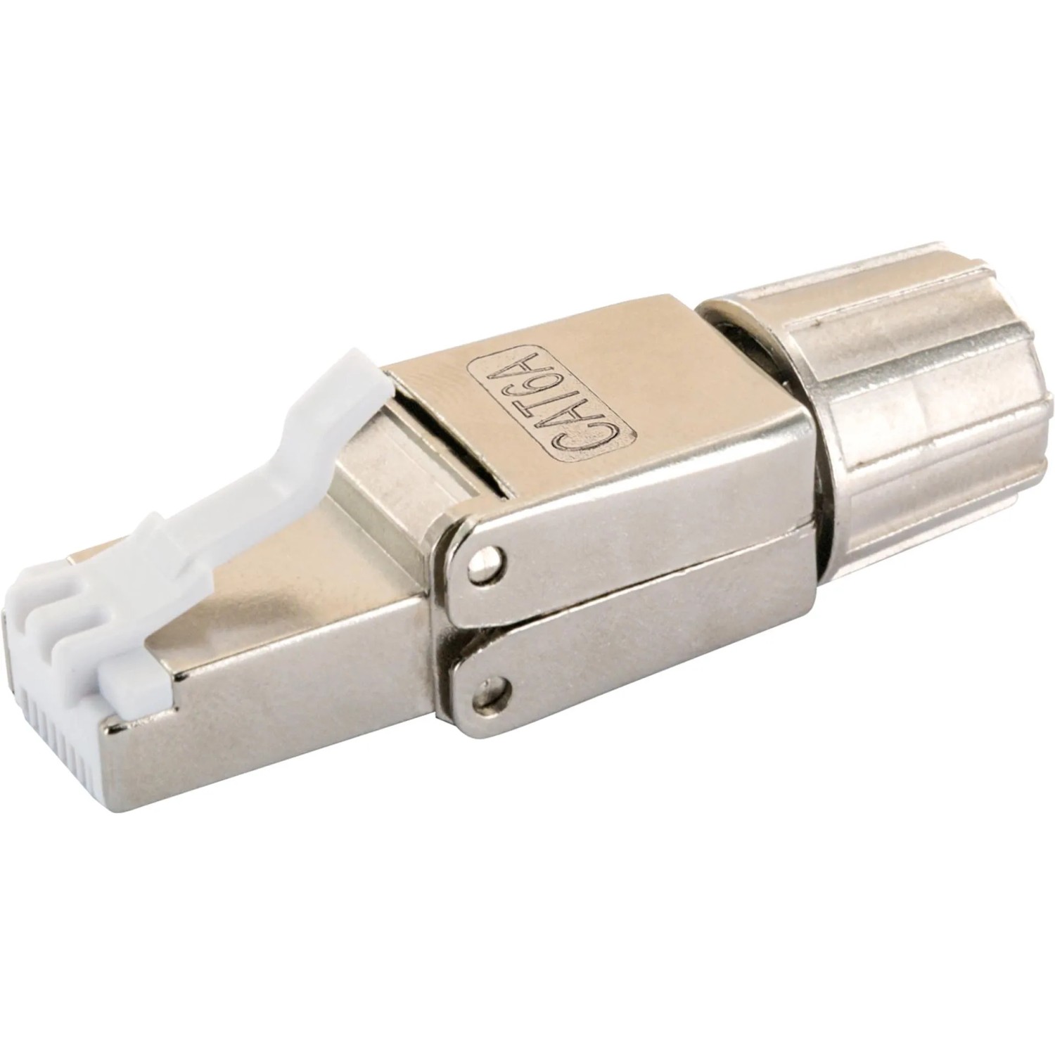 E-shop Schwaiger Kovový sieťový konektor CAT7/CAT6A, 1xRJ45