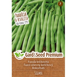 GardenSeed Premium Semienka Fazuľa kríčková Sigma