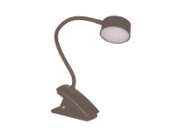 KingBerry Stolná LED lampa s klipom CONSES 5,8 W 200lm 3000-6500K, 12x7,6x35,7cm