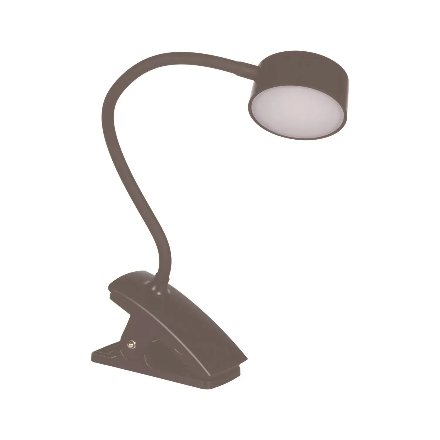 E-shop KingBerry Stolná LED lampa s klipom CONSES 5,8 W 200lm 3000-6500K, 12x7,6x35,7cm