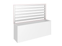 Biohort Latková mreža pre vyvýšený záhon pre stranu 4 m strieborná Biohort Latková mreža pre vyvýšený záhon pre stranu 4 m strieborná