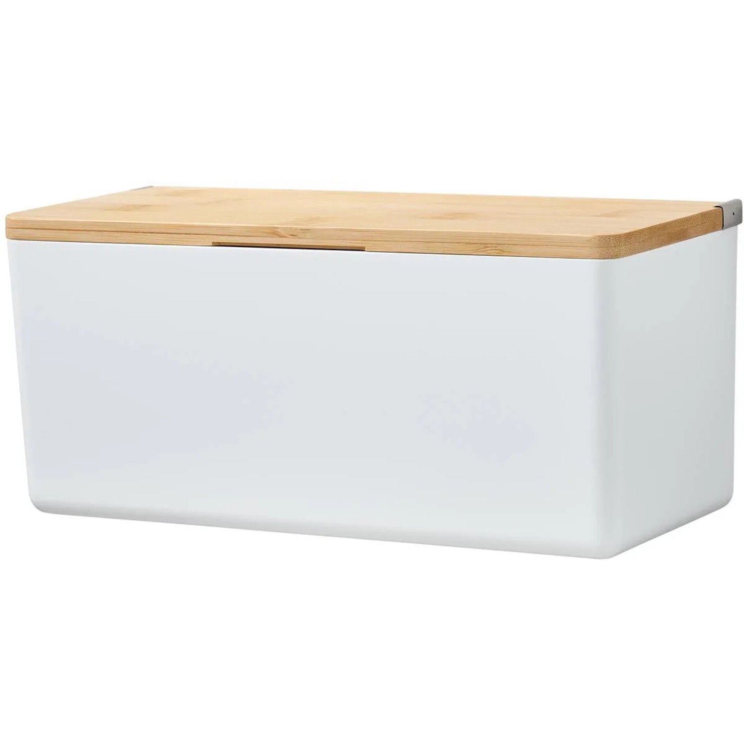 E-shop tesa Úložný box Baboo s vekom veľ. M, matná biela/bambus, 110 x 242 x 102 mm