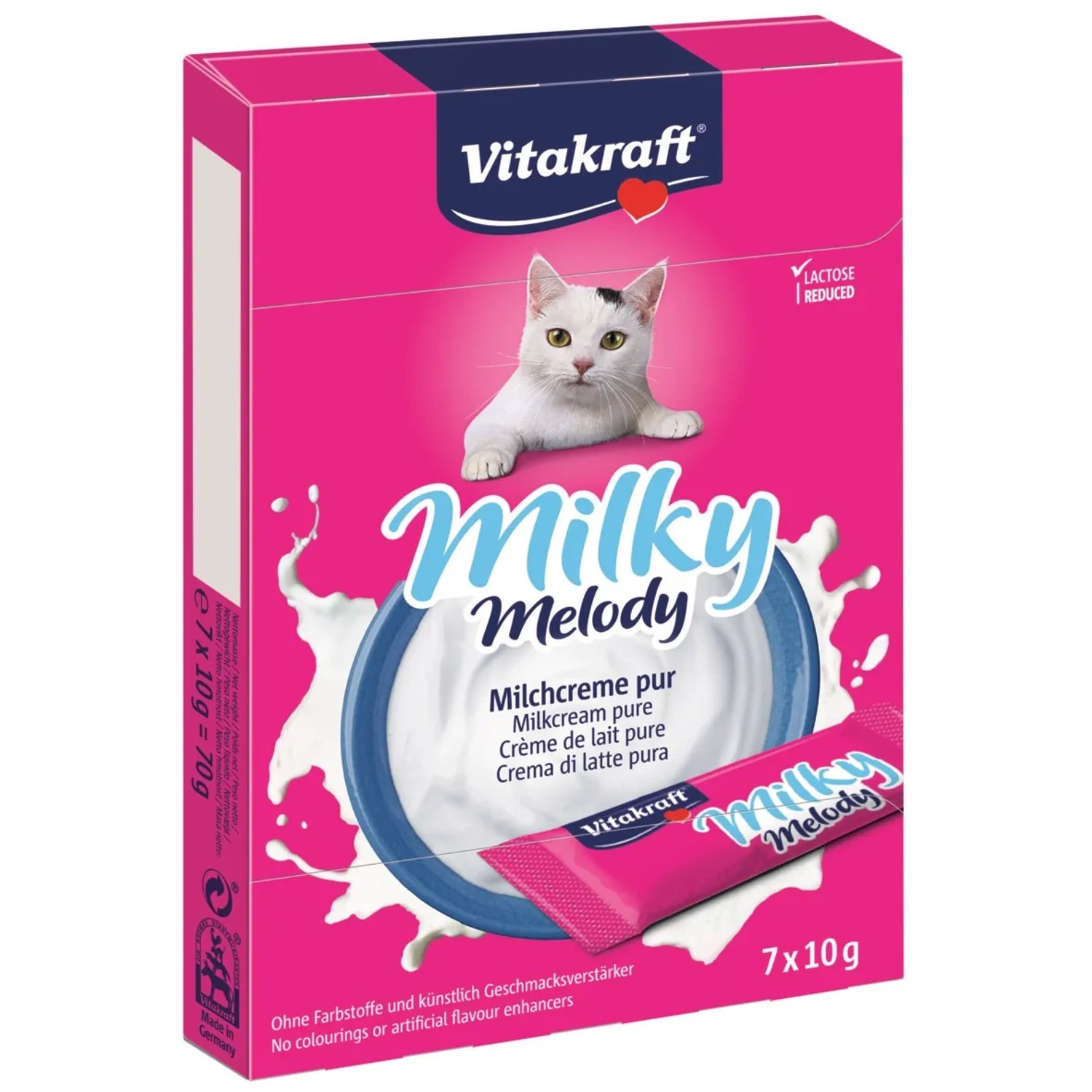 E-shop Vitakraft Pochúťka pre mačky Milky Melody 7 x 10 g