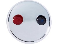 Pochrómovaný označovač vody pre umývadlovú batériu Gallinas