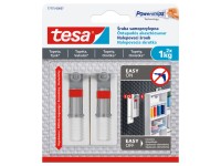 tesa Nastaviteľná nalepovacia skrutka na tapety a omietku 1 kg, 2 ks tesa Nastaviteľná nalepovacia skrutka na tapety a omietku 1 kg, 2 ks