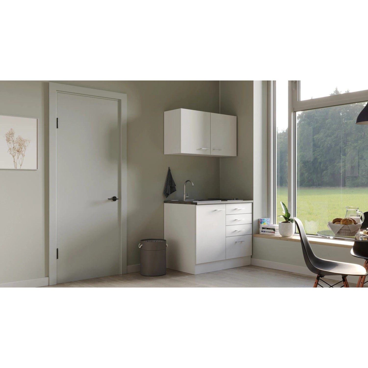 E-shop Flex-Well Kuchyňa Lucca 100 cm/typ 1 - varná doska
