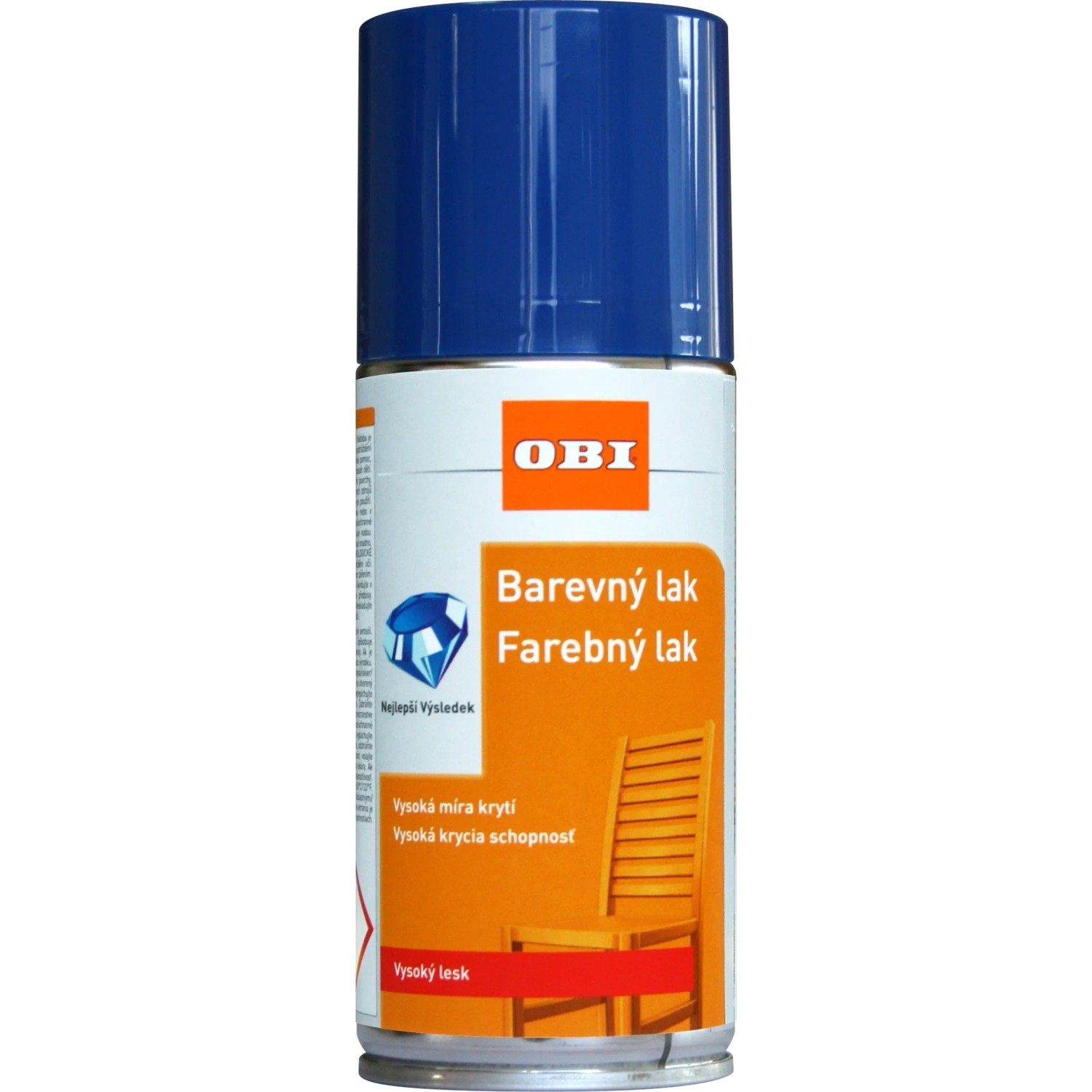 E-shop OBI Lak v spreji vysoko lesklý RAL 5010 enziánová modrá 150 ml
