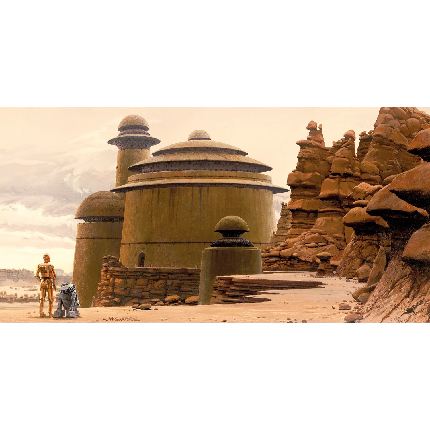 E-shop Komar Vliesová fototapeta Star Wars Classic RMQ Jabbas Palace 500 x 250 cm