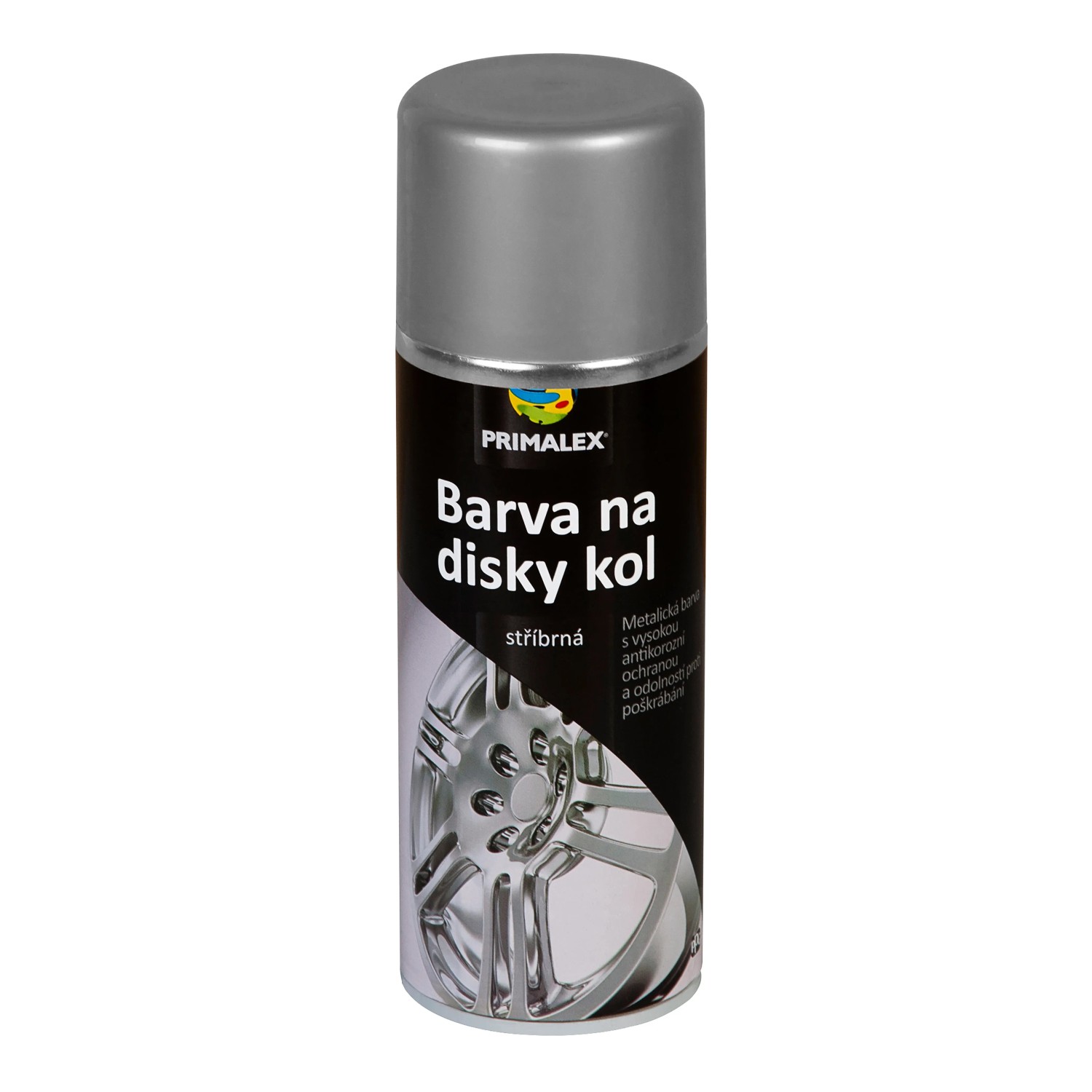 E-shop PRIMALEX Farba na disky kolies v spreji strieborná 400 ml