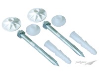 Súprava skrutiek na uchytenie umývadla 10 x 140 mm, 2 ks Súprava skrutiek na uchytenie umývadla 10 x 140 mm, 2 ks