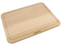 Fackelmann Drevená doska na krájanie s drážkou 30 x 23 cm