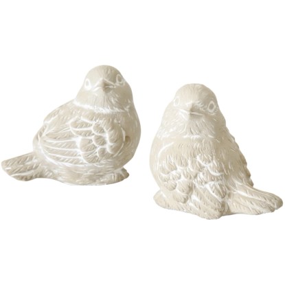 Boltze Stojaca dekorácia vtáčiky Alaine rôzne druhy 8 x 7 x 10 cm