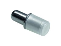 Hettich Nosník sklenených políc 5 mm, pozinkovaný, 20 ks