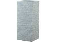 Scheurich Kvetináč Muretto High Stony Grey 26 x 26 x 60 cm
