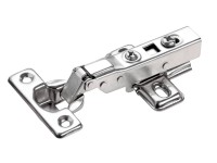 Hettich Dvojramenný nábytkový záves, brzda, pol. prekrytie, poniklovaný, 26 mm