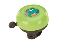 Prophete Cyklistický zvonček pre deti Dinosaurus, zelená, pr. 5,5 cm