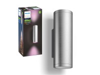 Philips Hue Vonkajšie nástenné svietidlo Appear, 8W, IP44, 11,7 x 8,4 x 24 cm