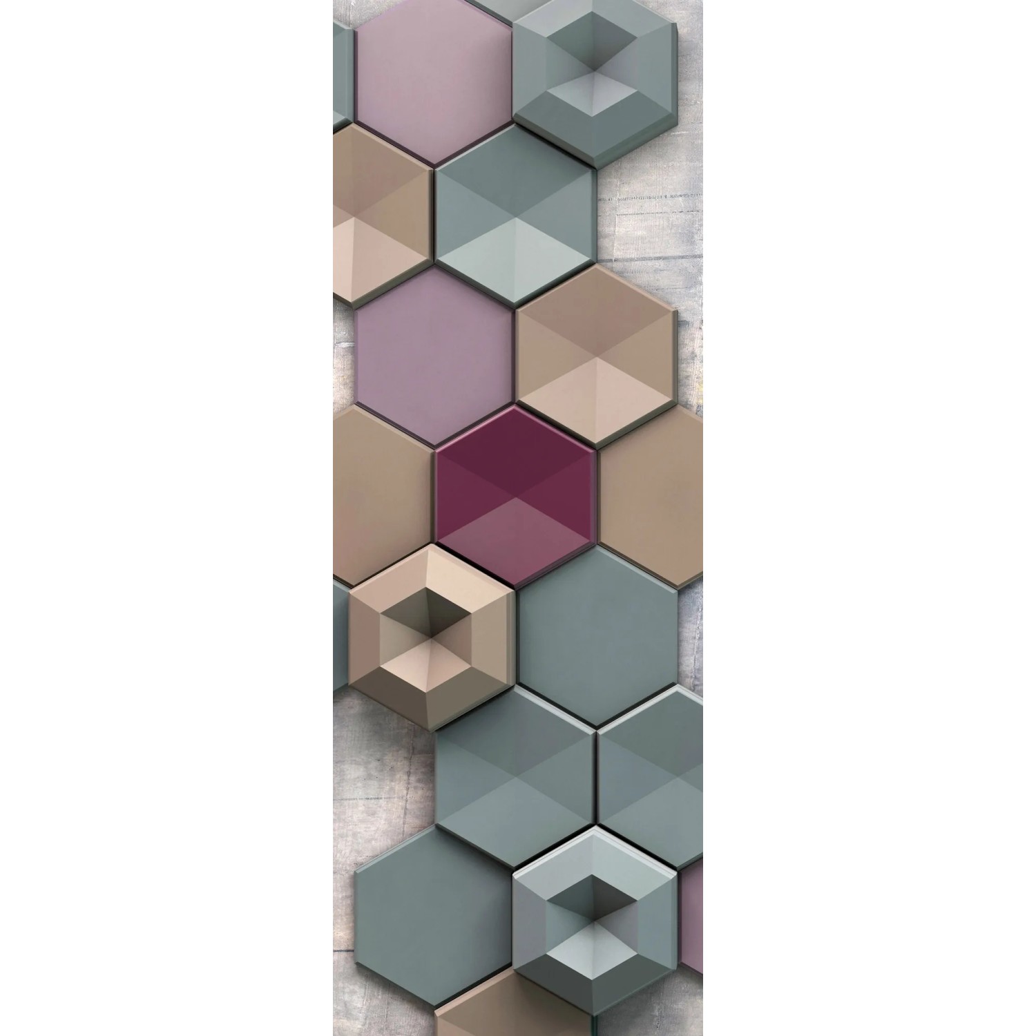 E-shop Komar Vliesová fototapeta Hexagon 100 x 280 cm