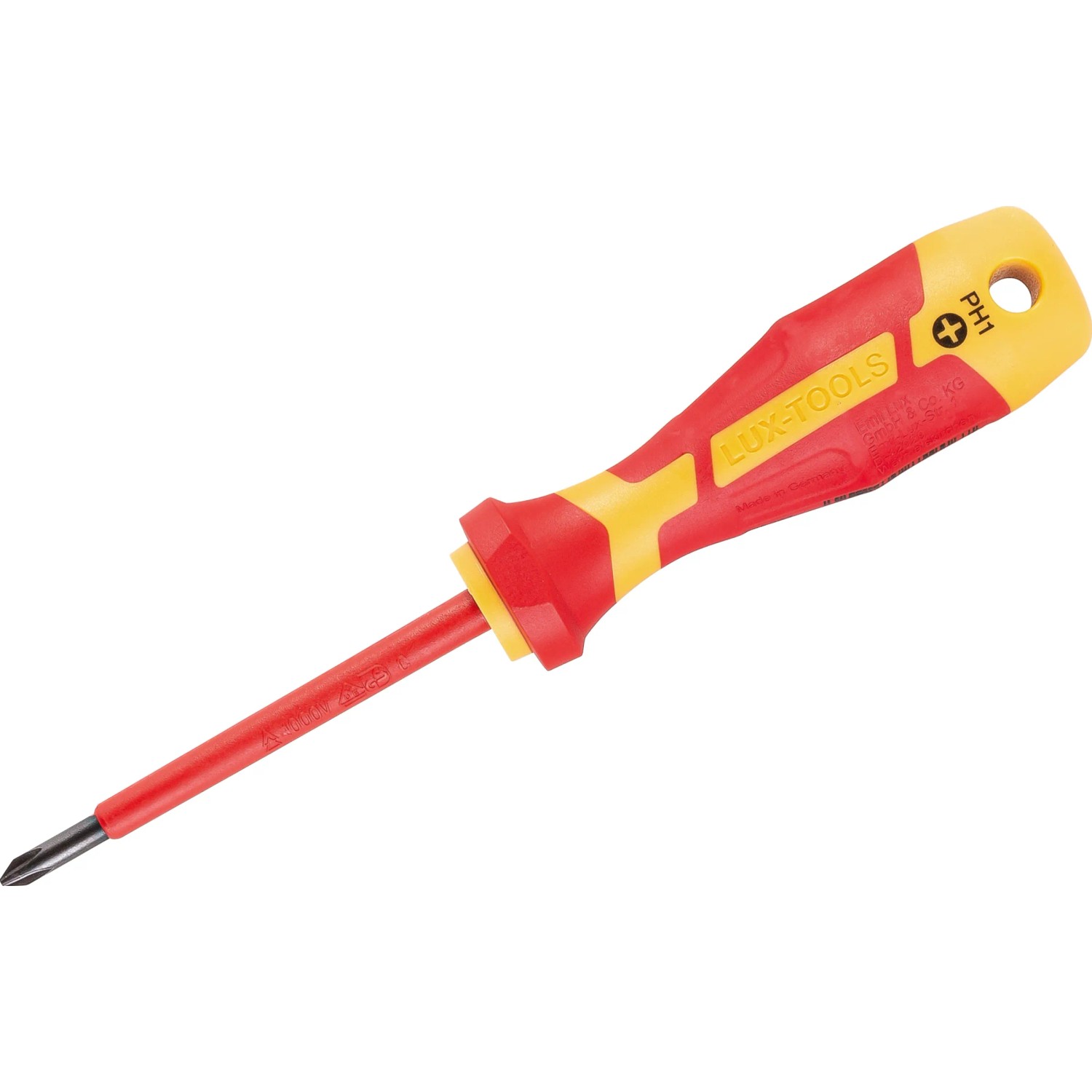 E-shop LUX-TOOLS Skrutkovač VDE Professional PH1 x 80 mm