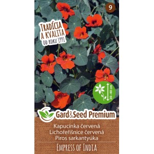 GardenSeed Premium Semienka Kapucínka júná - Empress of India