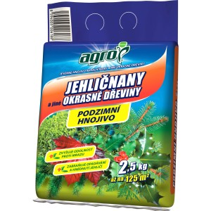 Balenie jesenného hnojiva pre ihličnany, 2,5 kg, až na 125 m²