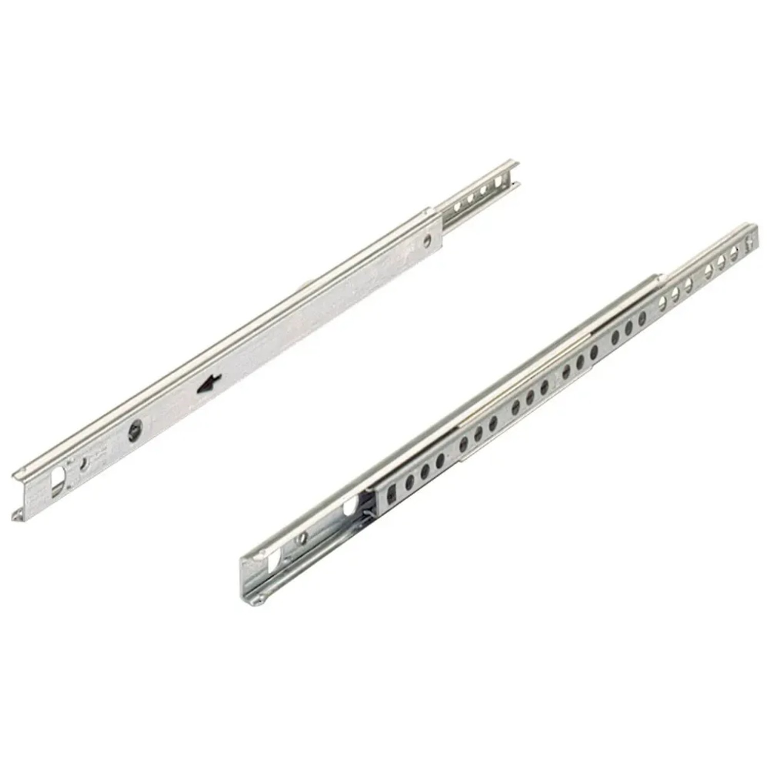 E-shop Hettich Čiastočný guličkový výsuv KA1730/355 pre 17 mm drážku, 10 kg, 220-355 mm
