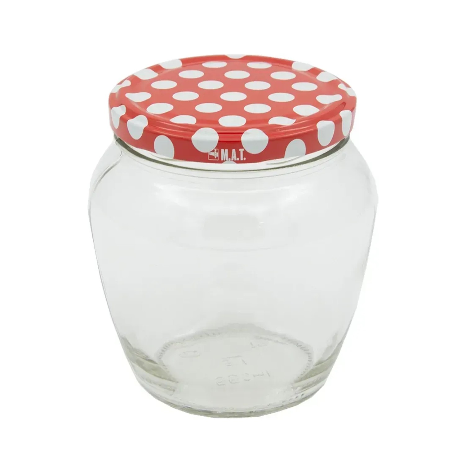 E-shop Zaváracie poháre Twist 82, 550 ml + viečka Bodka (8 ks)