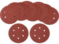 LUX-TOOLS Brúsne papiere pre excentrické brúsky 150 mm K40 LUX-TOOLS Brúsne papiere pre excentrické brúsky 150 mm K40