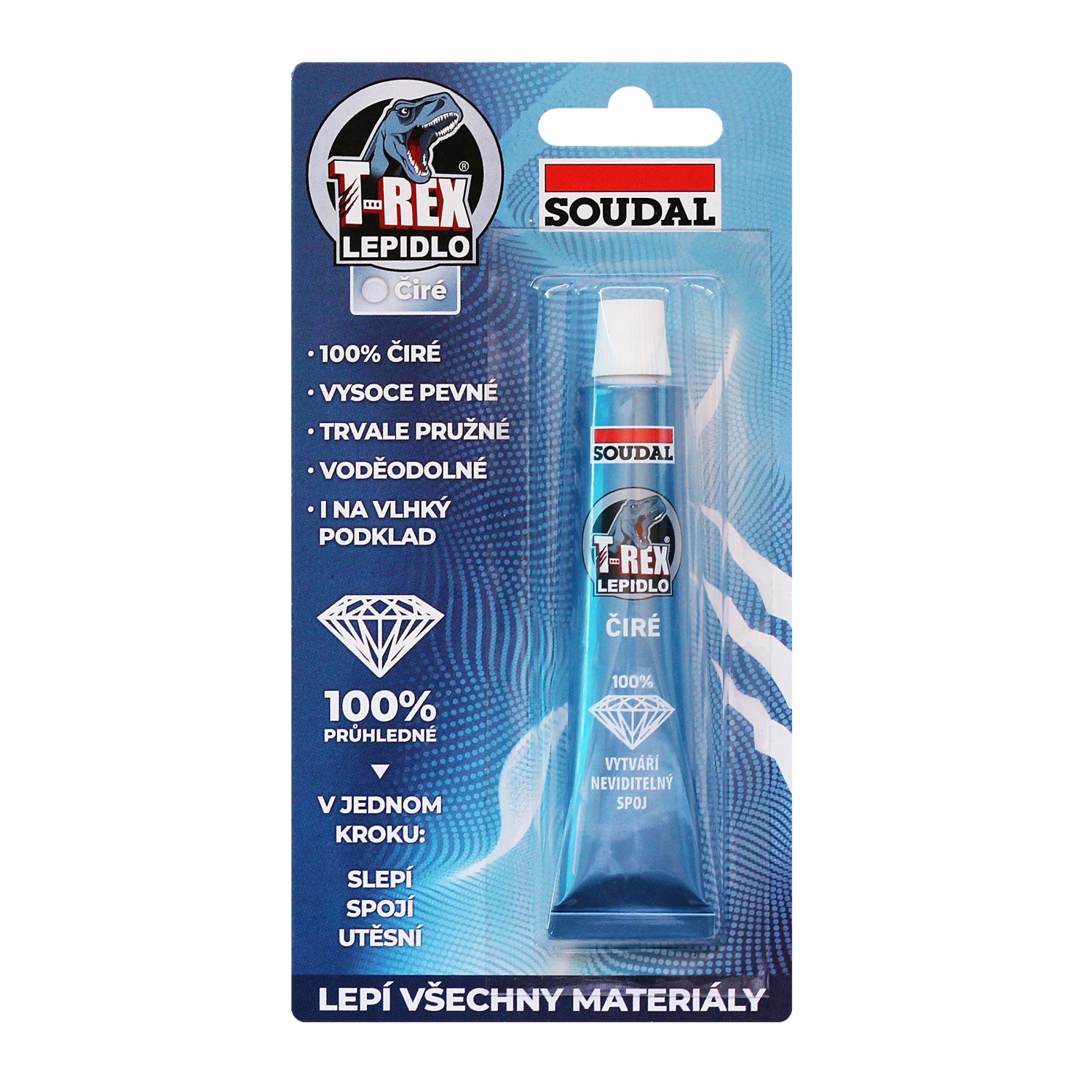 E-shop SOUDAL T-Rex lepidlo 25 ml, biele