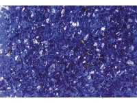 Sklenená drvina modrý blesk 4 - 8 mm 10 kg PE vrece Sklenená drvina modrý blesk 4 - 8 mm 10 kg PE vrece