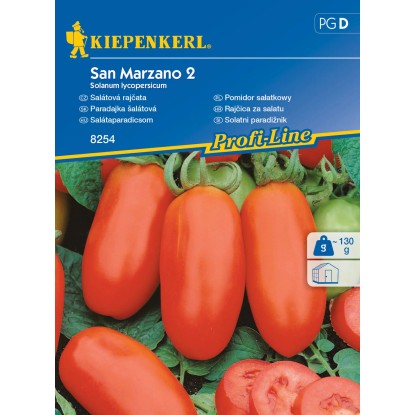 KIEPENKERL Šalátové paradajky (Solanum lycopersicum) San Marzano 2