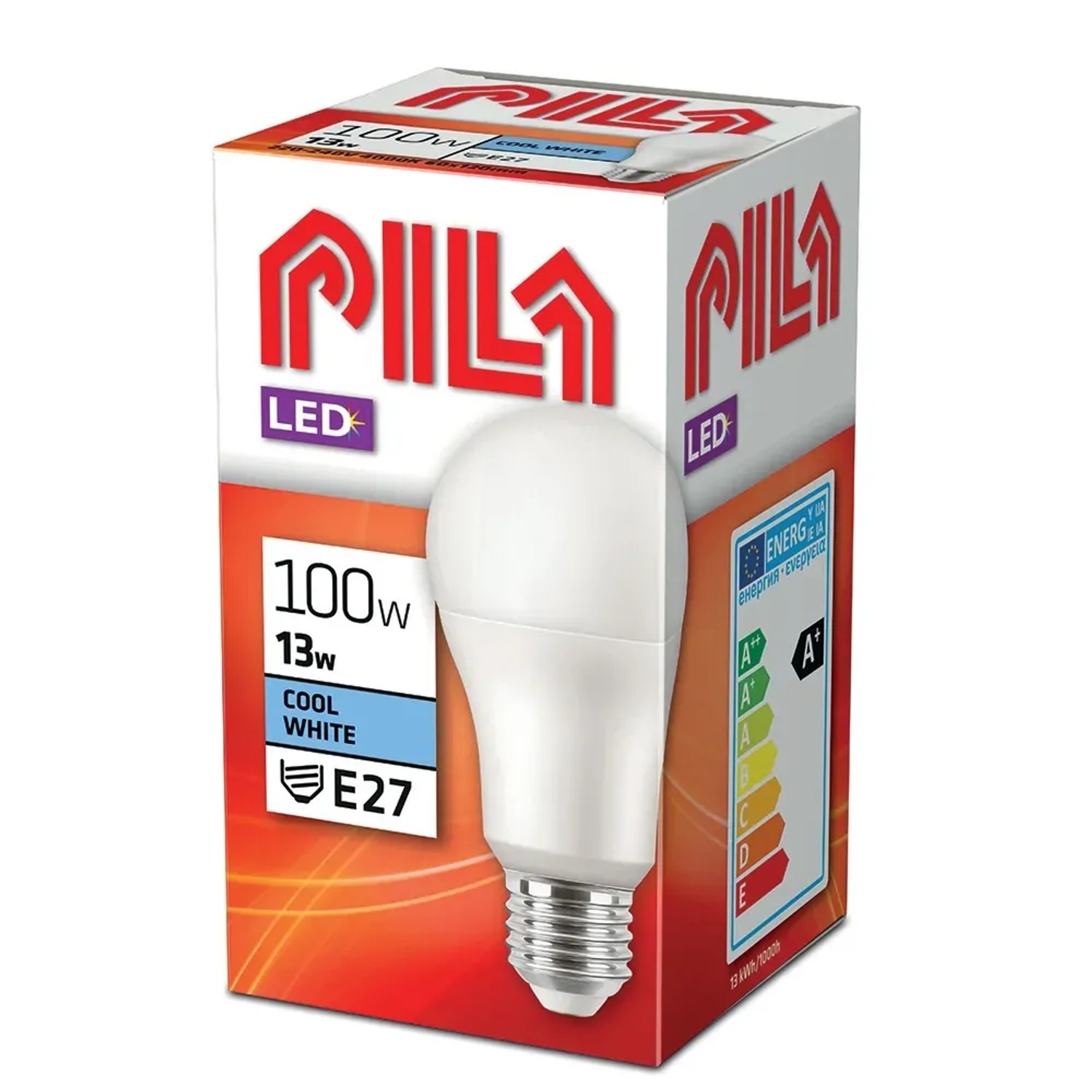 E-shop Philips LED žiarovka Pila E27, 13 W, 1521 lm, 4000 K