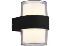 Reality Nástenné LED svietidlo Molina IP54 4,6 W 1100lm 3000K, 132 x 96 x 107 mm