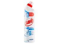 SAVO WC gélový čistič na toalety Oceán, 750 ml SAVO WC gélový čistič na toalety Oceán, 750 ml