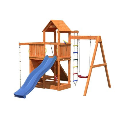 MARIMEX Ihrisko detské Play 009 + modrá šmykľavka