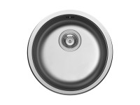 PYRAMIS Nerezový drez CR 1B hladký, pr. 45 cm (92 mm) PYRAMIS Nerezový drez CR 1B hladký, pr. 45 cm (92 mm)