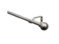 Gardinia Štýlová súprava guľa pr. 16/19 mm, ušľachtilá oceľ 120-210 cm