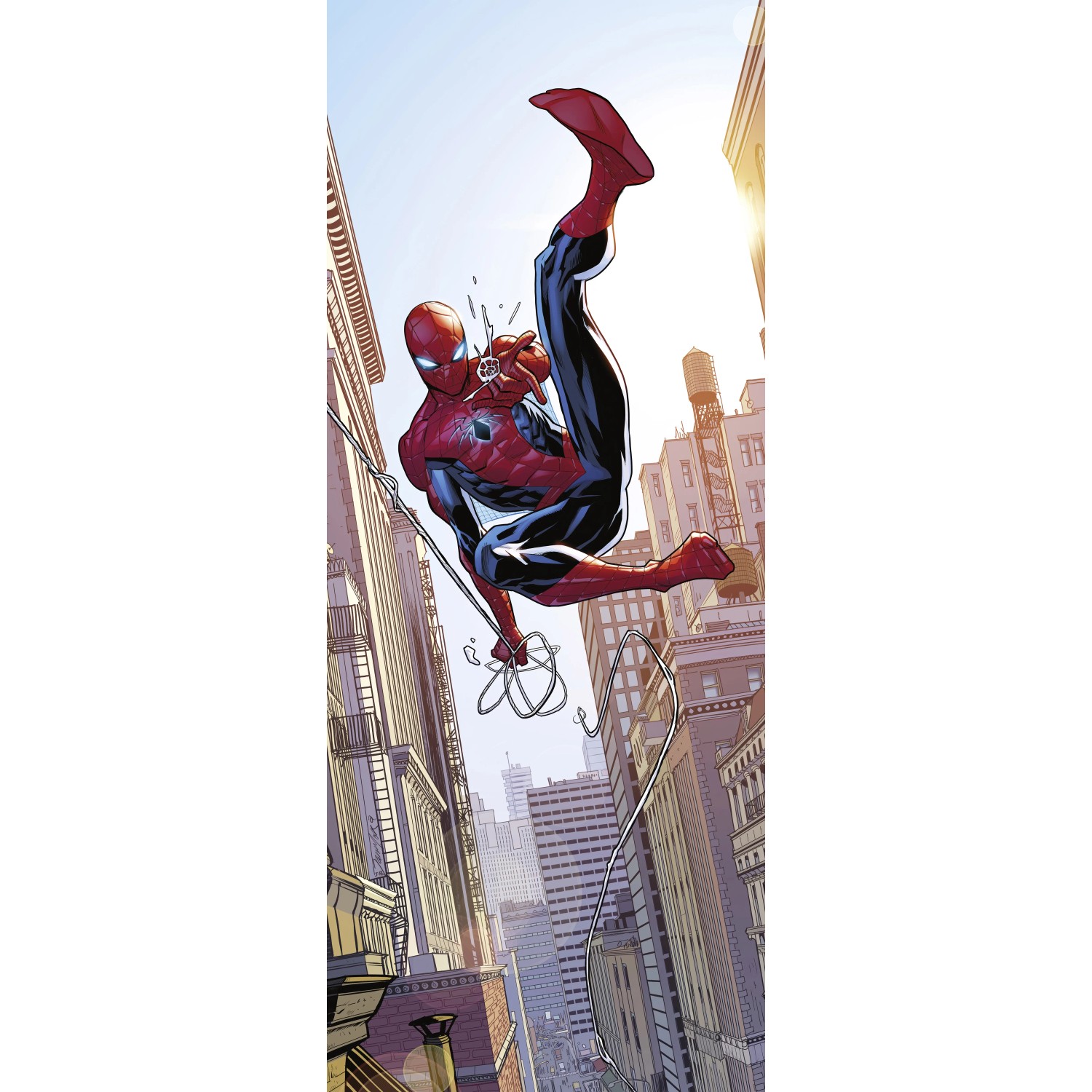 E-shop Komar Vliesová fototapeta Marvel Spider-Man Swinging 100 x 250 cm
