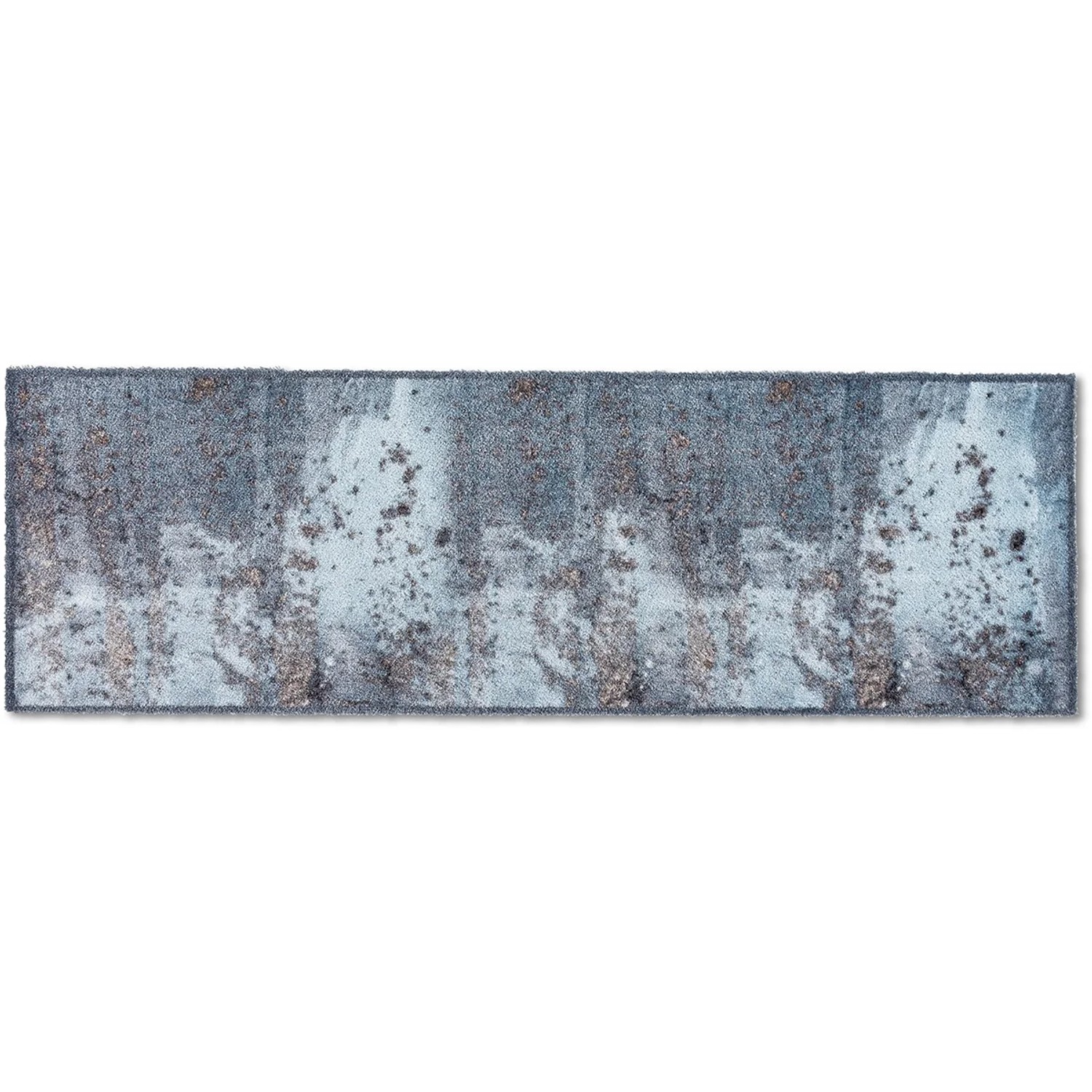 E-shop Astra Vstupná čistiaca rohož Pure & Soft, betón, svetlo modrá, 50 x 150 cm