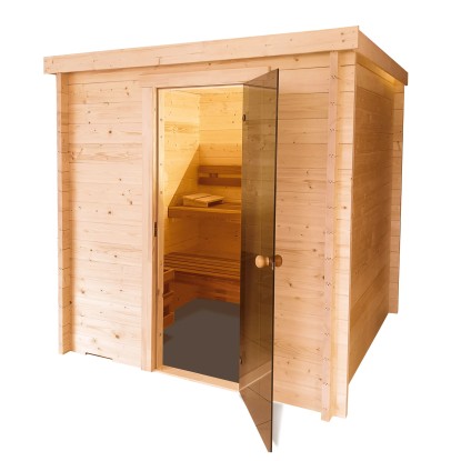 Maone Drevená sauna Anita 3, 198 x 198 x 211 cm