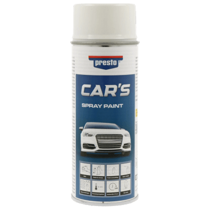 Presto Cars Lak biela lesklá 400 ml