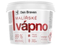 Den Braven Maliarske vápno belosť min. 89 %, vedro 11 kg