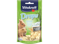 Vitakraft Pochúťka pre hlodavce Drops jogurt 75 g