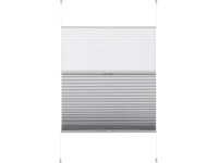 Gardinia Plisovaná roleta EasyFix Day & Night biela 40 x 130 cm