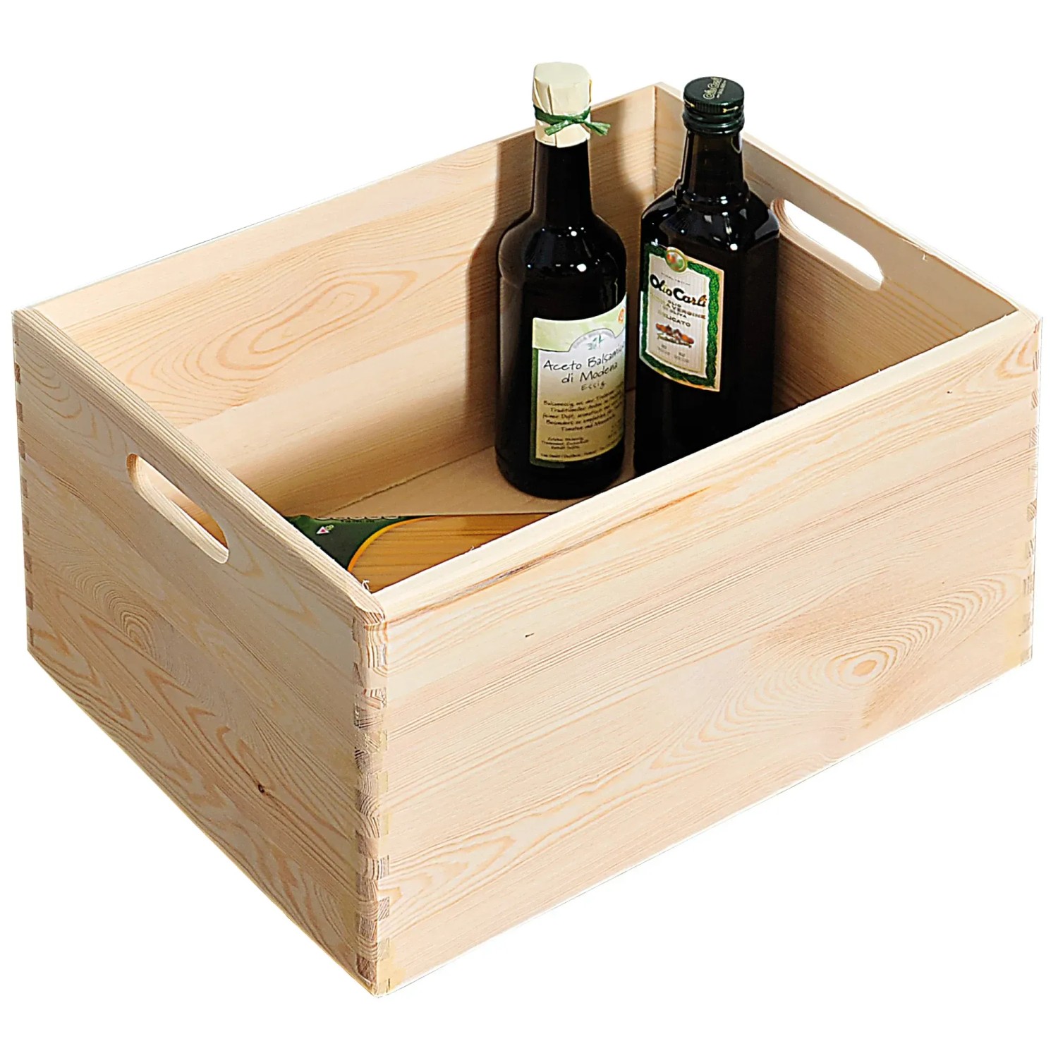 E-shop KESPER Viacúčelový skladovací box prírodná borovica 23 x 40 x 30 cm
