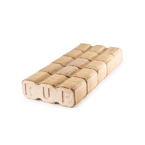 ekoBrik Brikety bukové Extra hard 10 kg, 5 ks